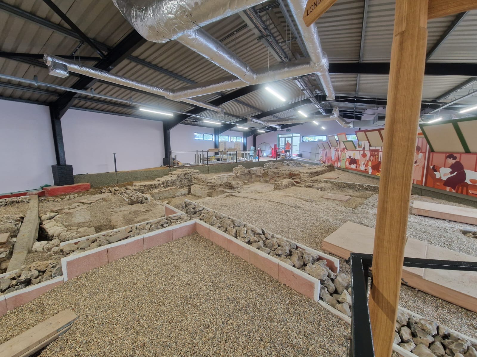 Lighting Upgrade, Crofton Roman Villa
