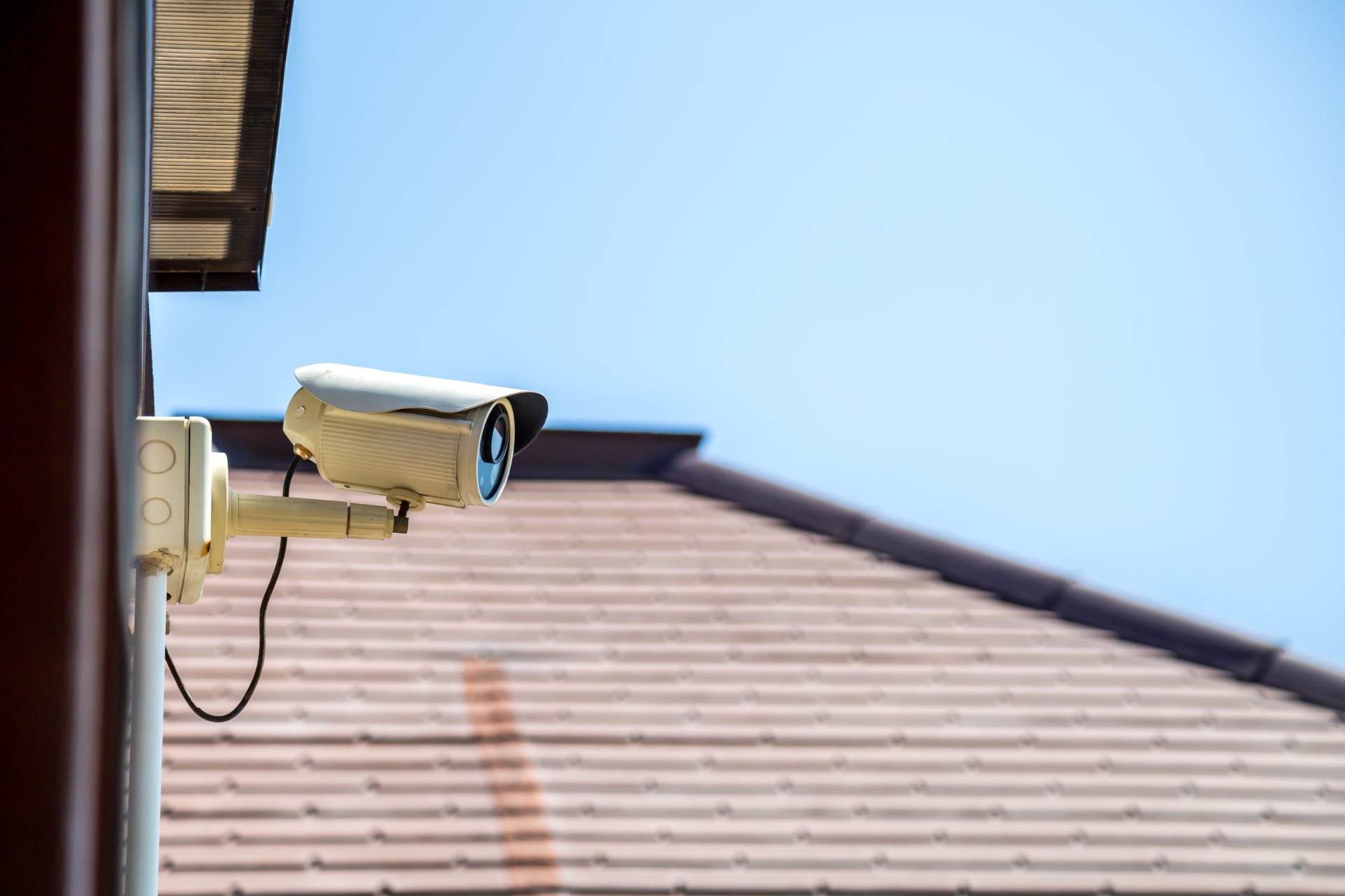 GPM London CCTV installation on a residential property