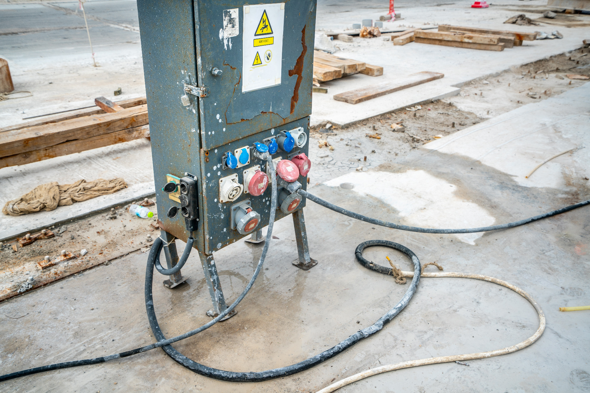 110V site distribution on a South Croydon flat conversion